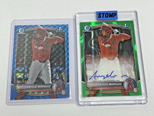 2025 Topps 1st Bowman Chrome - Anyelo Marquez - Angels Auto /99 + Bonus /150