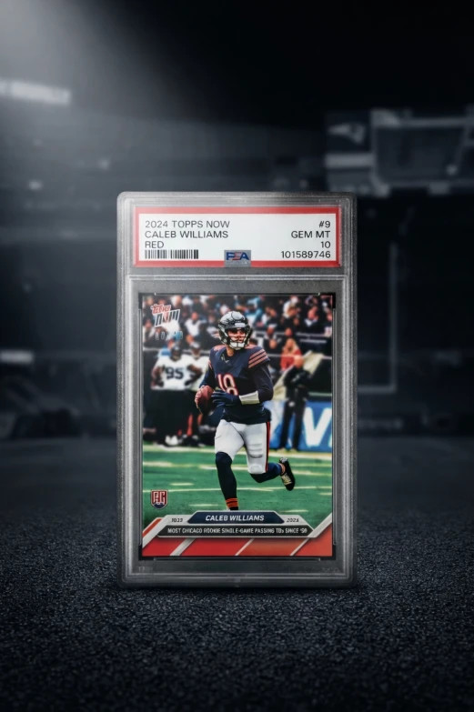 Caleb Williams Topps Now #9 Red
