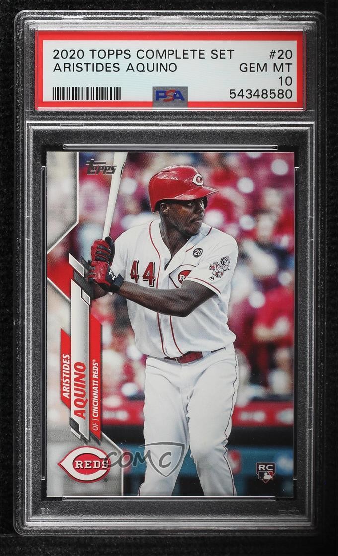 2020 Topps TOPPS COMPLETE SET 582 MONTGOMERY CLUB #20 Aristides Aquino front