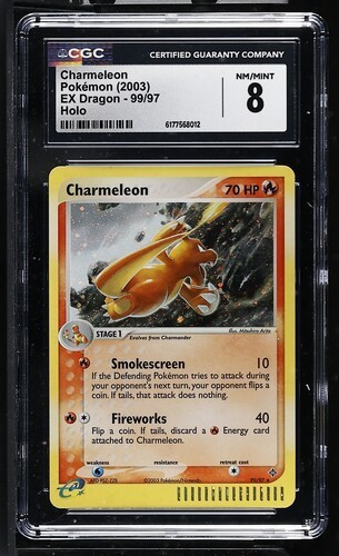 Charmeleon graded CGC 8 for sale on eBay