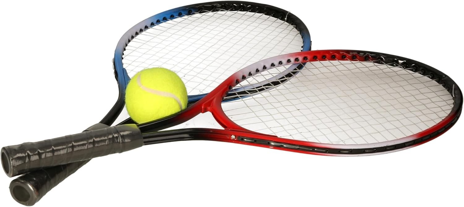 Tennis Racket Tennis Racquets Set with 1 Tennis Balls for Starter For 6+ Years