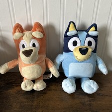 Bluey Ty Beanie & Bingo Plush Soft Toy 20cm In Excellent Condition