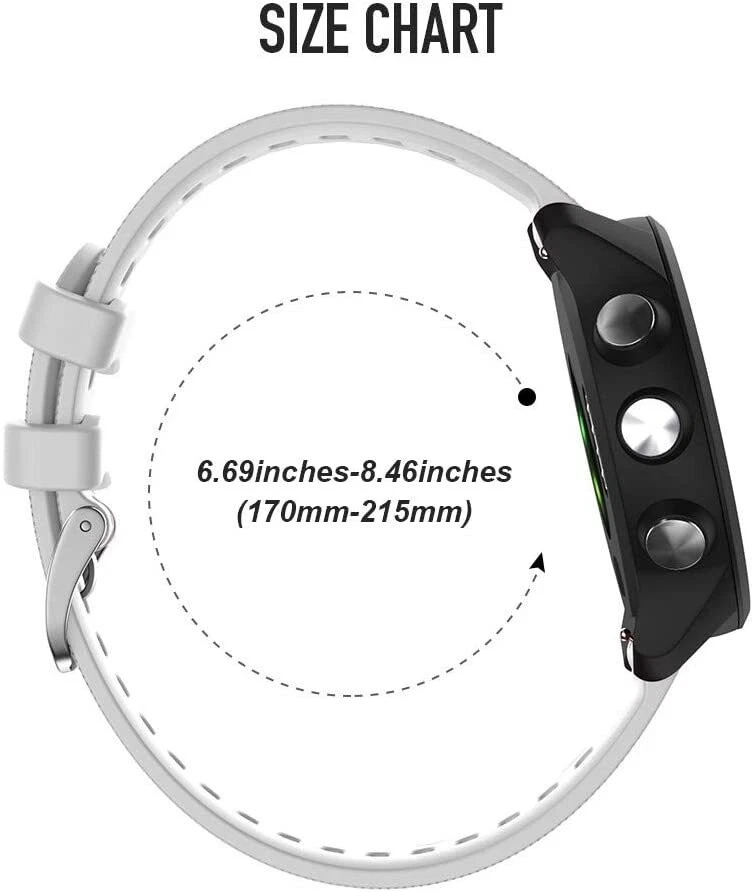 Correa de reloj para Samsung Gear Sport/Galaxy Active/Ticwatch E2/Huawei pro 20 mm asa Foto 3 de 4