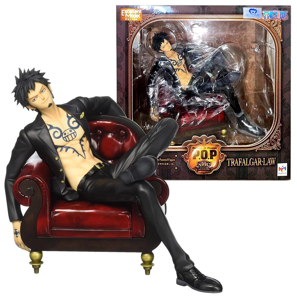 Portrait.Of.Pirates ONE PIECE S.O.C Trafalgar Law Figure 1/8 Scale 