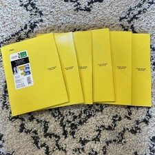 Mead Five Star 2 Pocket  Prong Folder 11 5/8 In X 9 5/16 In 2 Pocket Yellow