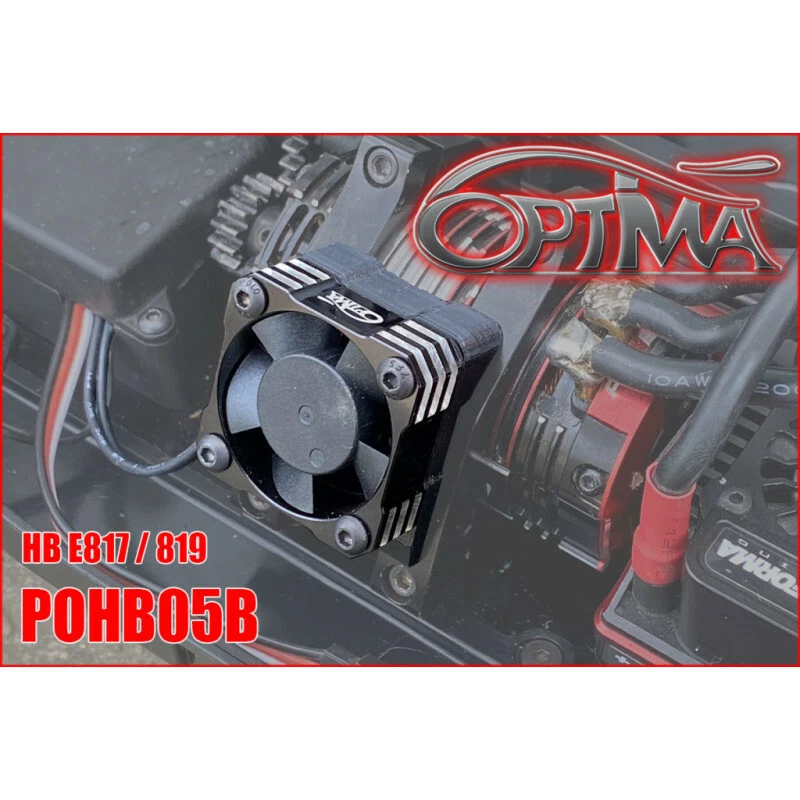 POHB05B 6mik Optimal Stand Black Aluminum Fan HB Hot Bodies E817 E819rs