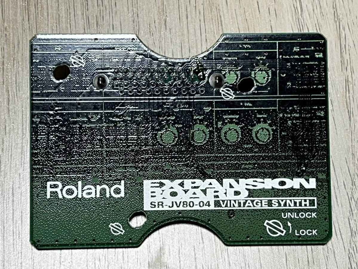 Roland ウェーブエクスパンションボード SR-JV80-07『Vintage Synth』 Roland SR-JV80-05 World Expansion Board - What To Know