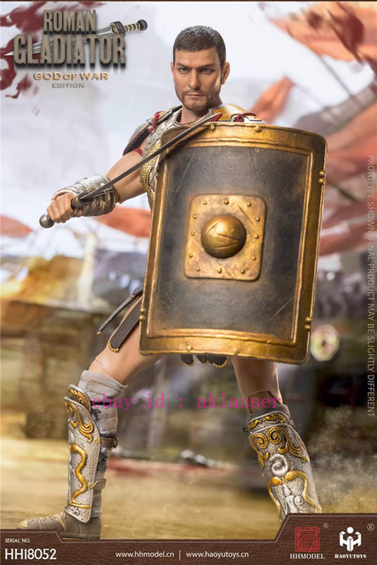 HHMODEL x HaoYuToys 1/6 ローマ帝国 HH18052 Hhmodel & Haoyutoys Hh18052 1/6 Imperial Legion-Roman Gladiator
