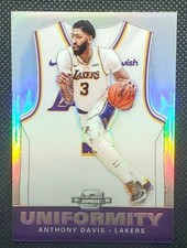 2019-20 OPTIC CONTENDERS UNIFORMITY SILVER ANTHONY DAVIS LOS ANGELES LAKERS 🔥 