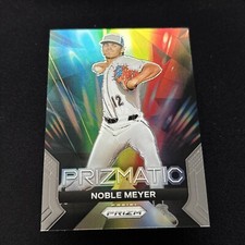 2024 Noble Meyer Panini Prizm Prizmatic Silver Prizm RC Marlins