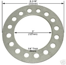 2 Pc Dodge 2500 3500 8 Lug Wheel Spacers 8x6.50 14 Inch Thick Ap-604