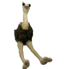 Dakin Applause Oona Ostrich 23 In Realistic Stuffed Plush Animal Bendable Legs