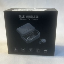 True Wireless Stereo Earphones Brand New. Easy To Use/ Great Sound/style