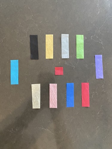 Taylor Swift-The ERAS Tour Confetti-Indy-RARE RED CONFETTI SQUARE from ...