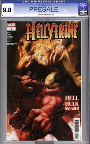 Hellverine #6 CGC 9.8 Kendrick Lim Cover A 1st Print Hell Hulk 2025 PRESALE