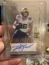 2023 Leaf Trinity Football Luke Schoonmaker #CA-LS1 Gold Clear Auto /50 Dallas