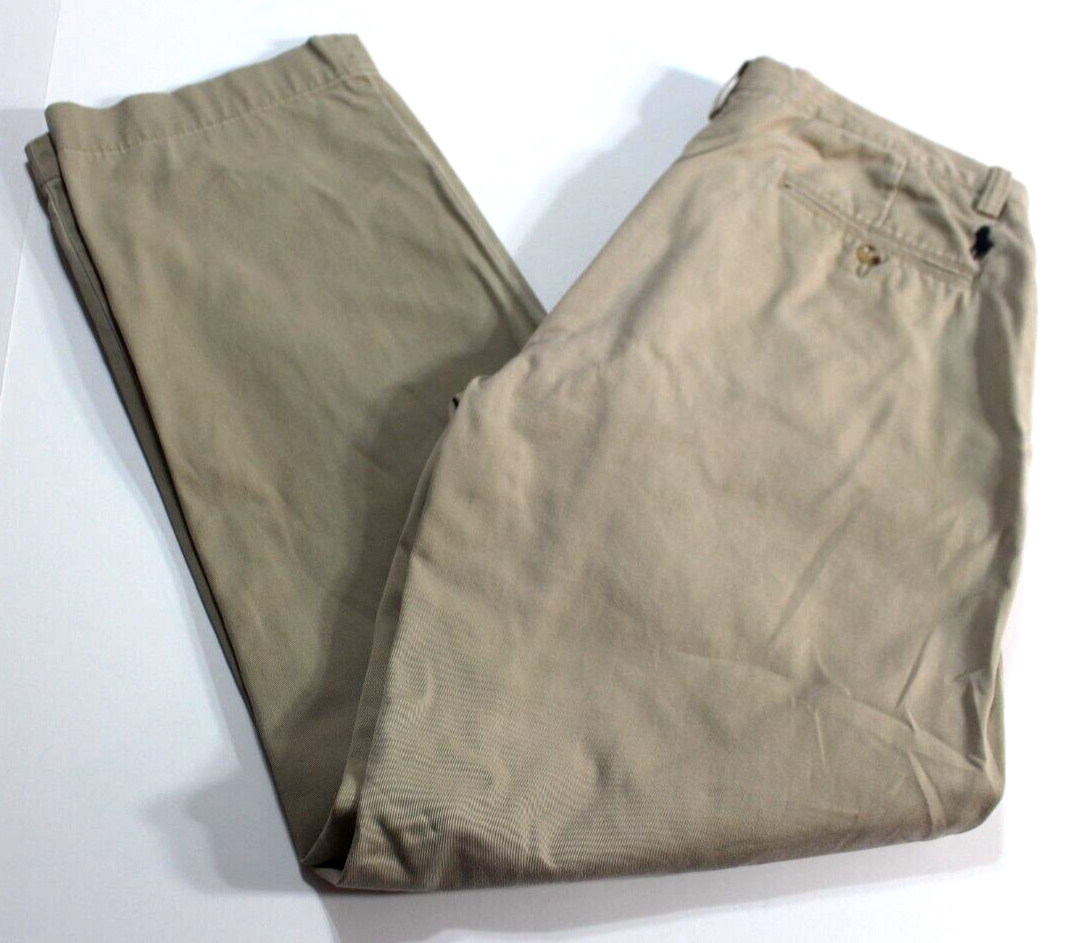 Polo Ralph Lauren ポロラルフローレン PRESTON PANT Polo Ralph Lauren Preston Pant Mens 32 x 31 (Tagged 32 x 32) Beige