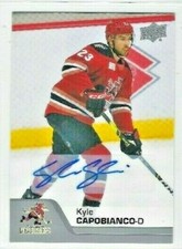 2020-21 Upper Deck AHL #130 Kyle Capobianco autograph