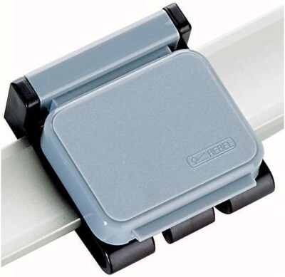 10 Maul Hebel Magnetclip f. Mobilpresenter 6263084 grau