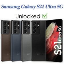 New Samsung Galaxy S21 Ultra 5G G998U 128GB/256GB GSM CDMA Unlocked ALL CARRIER