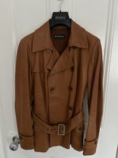 Fratelli Rossetti Leather Jacket, Size 42 (uk Size 12)