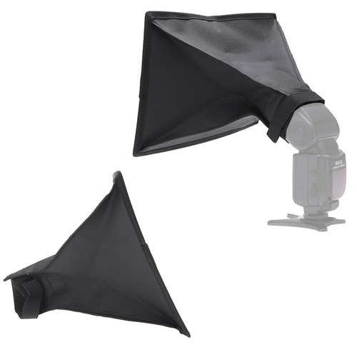 Universal 20x30cm Foldable Flash Diffuser Softbox For Canon Nikon Sony Olympus - Picture 3 of 8
