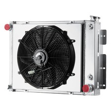 3row Radiator Shroud Fan For 67-69 Chevy Camarofirebird L6 Small Block V8 At