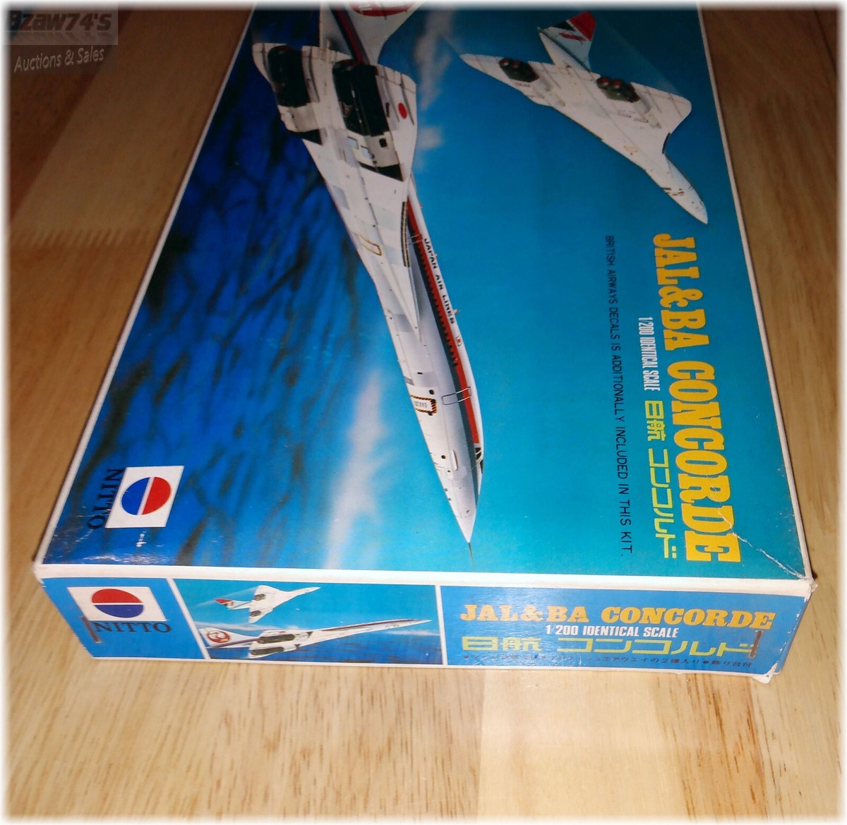 Nitto, JAL & BA: Japan Airlines & British Airways Concorde, 1/200
