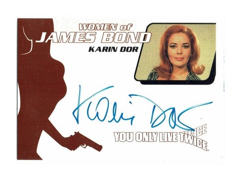 JAMES BOND AUTOGRAPH CARDS CHOOSE RITTENHOUSE ARCHIVES - Picture 28 of 32