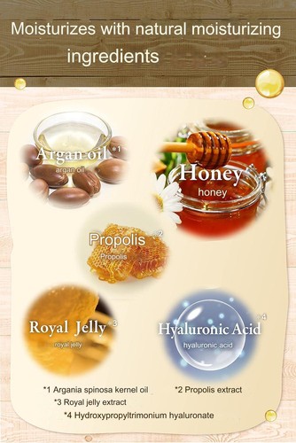 &honey set trattamento shampoo umido profondo set idratante organico ultra umido - Foto 7 di 18