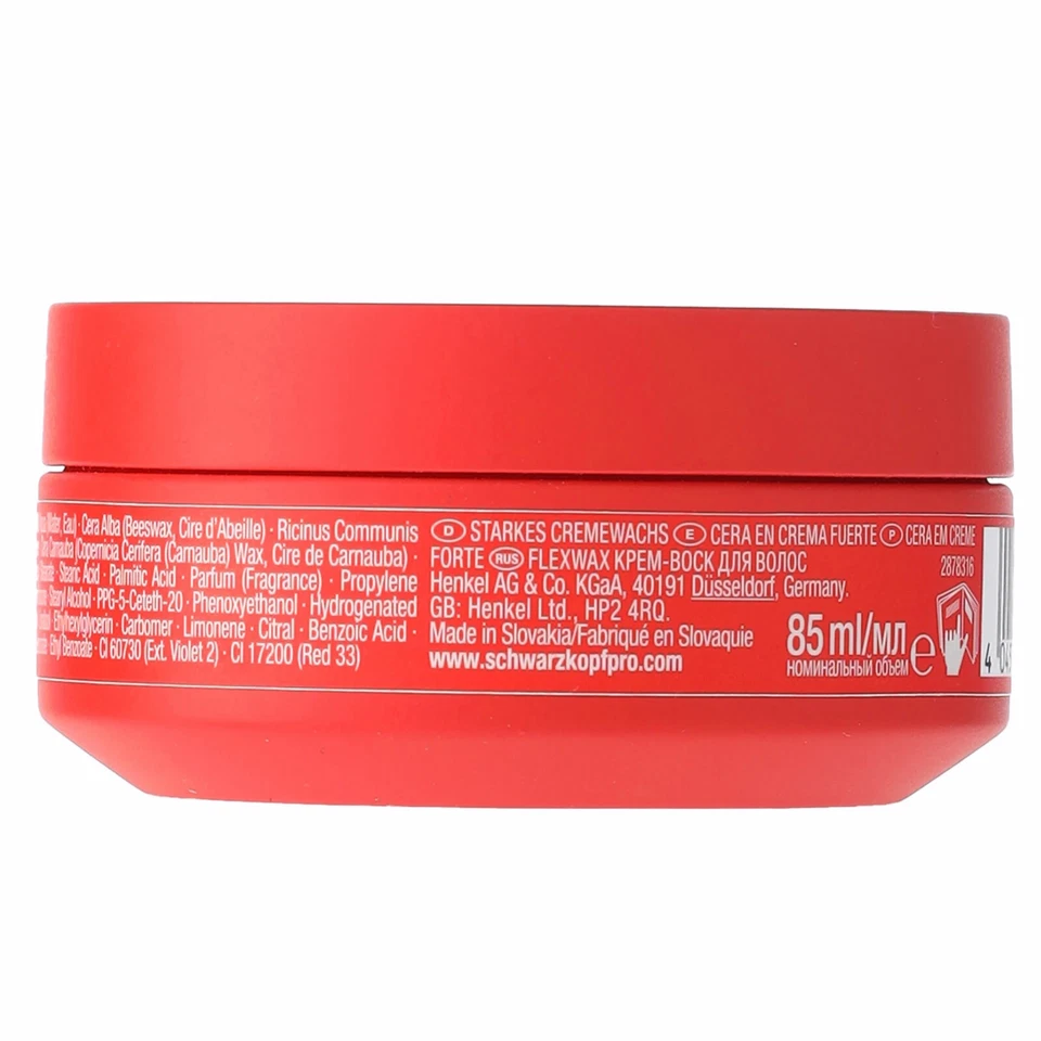 BEST SELLER !! Schwarzkopf OSiS Flexwax 85ml BEST SELLER!! - Bild 3 von 3