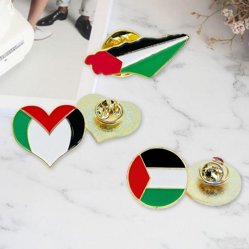 Palestine Palestinian Flag Pin Badge Lapel Free Palestine National Gift Hot Sale - Bild 4 von 15
