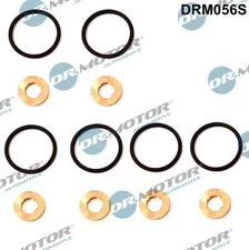 Dr.Motor Automotive DRM056S Gasket Set, Fuel Injector for BMW