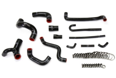 HPS 3-Ply Silicone Radiator Hose Kit Black for BMW 88-91 E30 M3 89 90