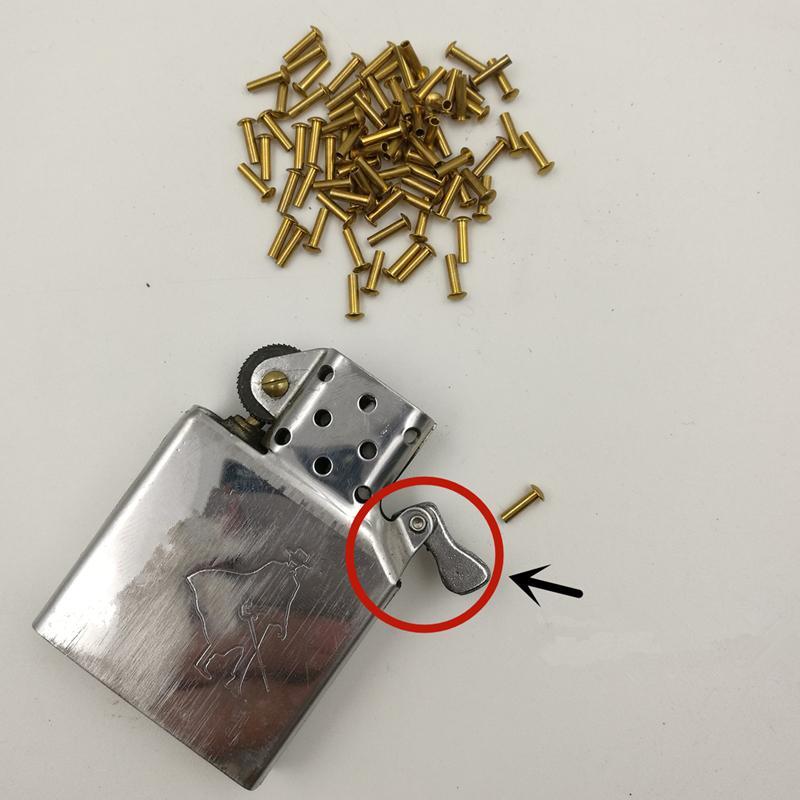 10pcs Replacement Copper Pendulum Cam Rivets For ZIPPO ZORRO