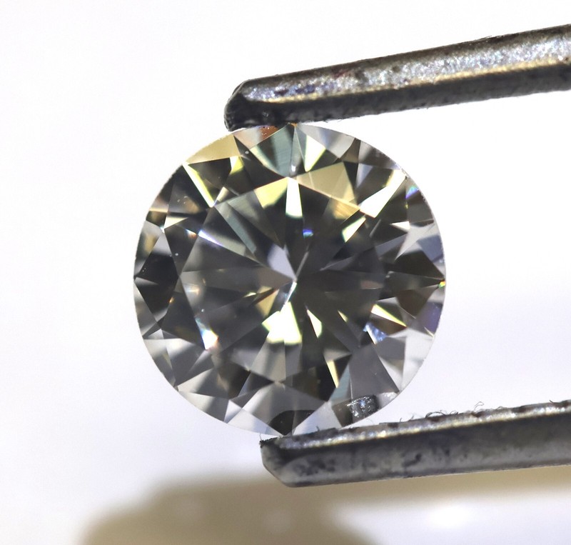 GIA certified .66ct VS1 E loose brilliant round diamond estate vintage antique