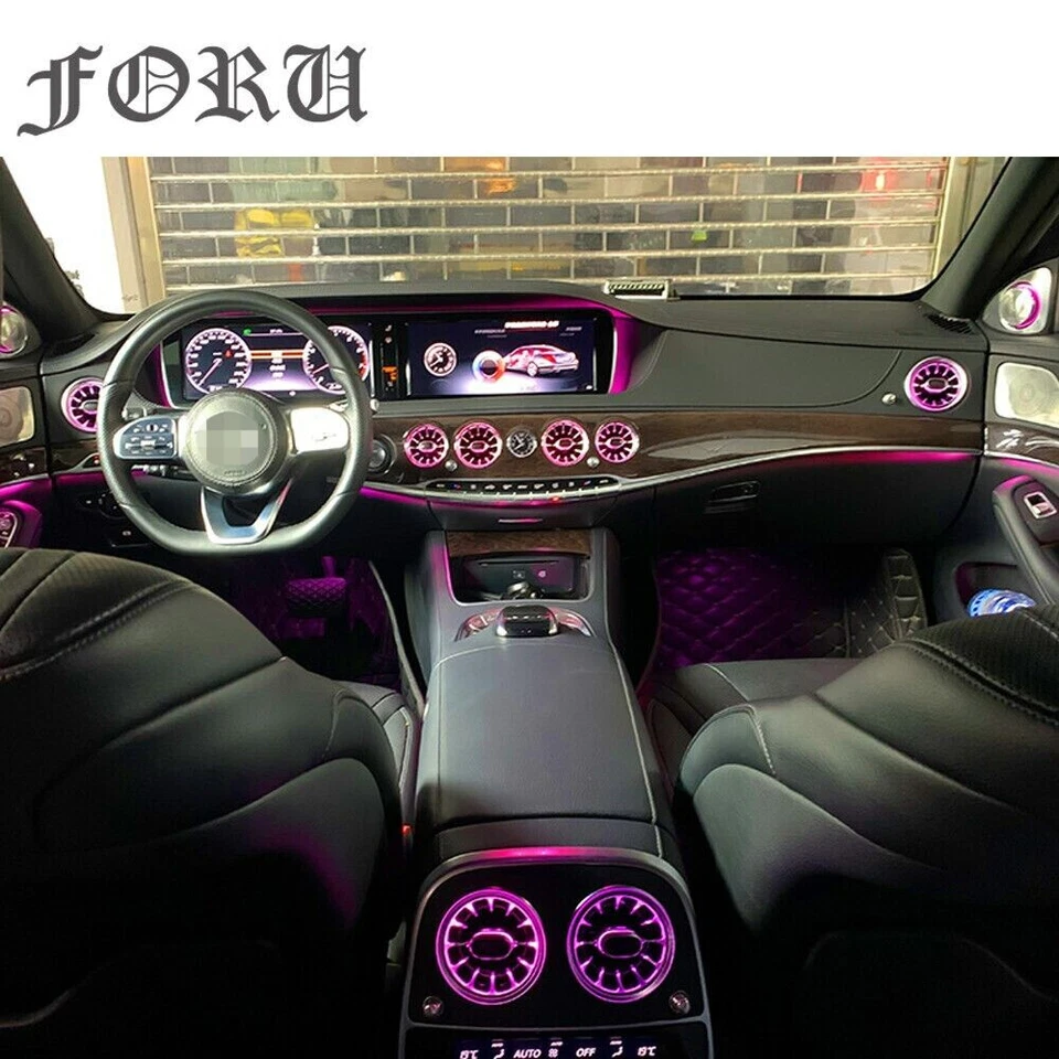 Salida de luz ambiental interior 7/64 color para Mercedes-Benz Clase S W222 Foto 4 de 4