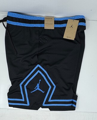 Nike Air Jordan Sport Diamond Shorts Black Blue  DX1487-017 Men's M Dri-Fit