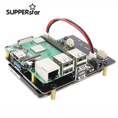 X820 2.5in SATA HDD/SSD Storage Expansion Board，Raspberry Pi Model B/2B/B+ ASS