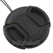 Front Lens Cap Cover For Panasonic HS100 HS9 SD100 SD9 SD5 Camcorder Snap-on 