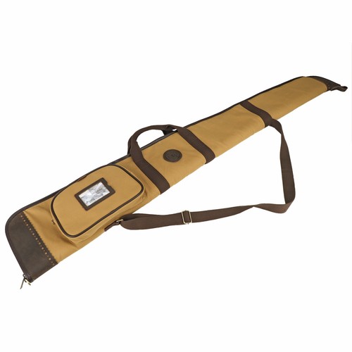 Custodia per fucile da caccia torbone borsa per pistola imbracatura slip arma stoccaggio tela pelle - Foto 11 di 24