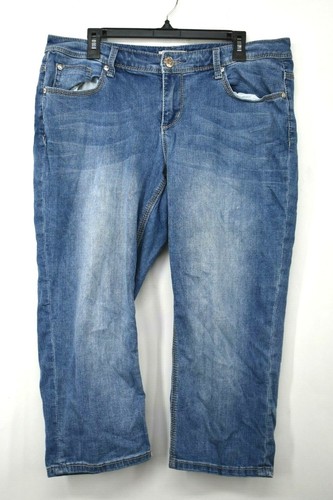 Seven Jeans womens Blue Wash Beaded 