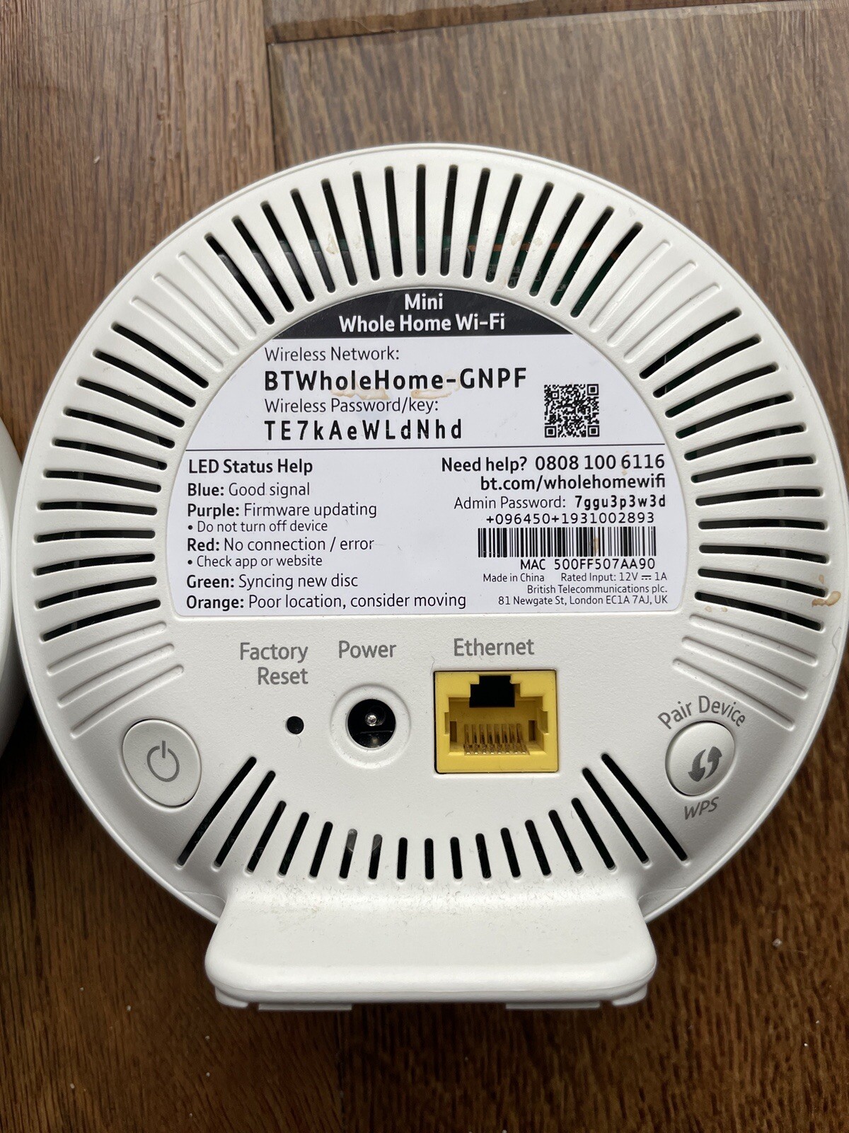 BT WHOLE HOME WiFi MINI AC1200 3 DISC Pack 5016351620144 eBay