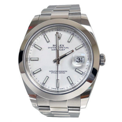 Rolex Datejust 41 126300 Oyster Steel 41mm White Index