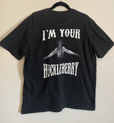Doc Holiday T-Shirt I'm Your Huckleberry Tombstone Crewneck