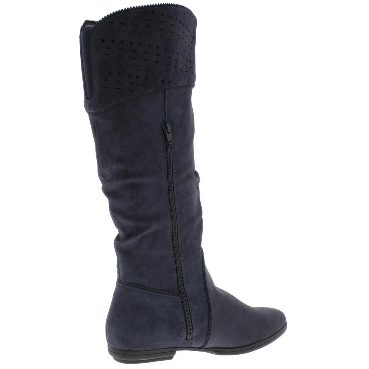 Seven Dials Womens Dillon Navy Riding Boots Shoes 5 Medium B M