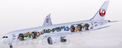 1:400 JC Wings JAPAN AIRLINES BOEING 787-9 Passenger Airplane
