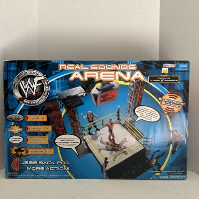 WWF Jakks Pacific Real Sounds Arena, New In Box