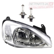 Scheinwerfer passend für Opel Corsa C -3 inklusive 2x H7 H7/H7 System Valeo rech