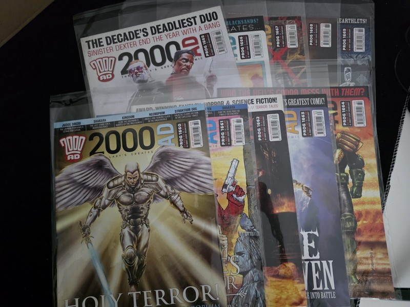 Bundle/ Job Lot Of 10 X 2000AD Comics #Prog1660- #Prog1669